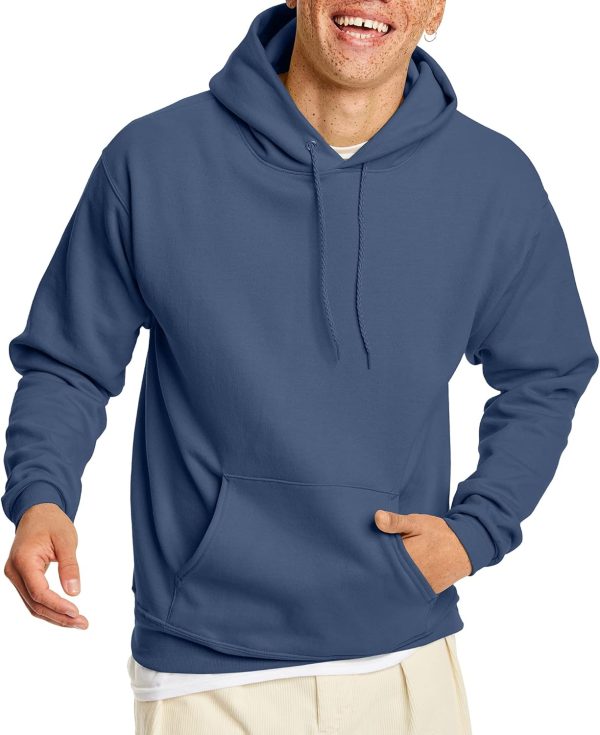 Hoodie, Midweight Fleece, Pullover Hooded Sweatshirt for Men