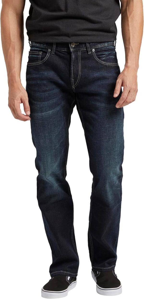 Men's  Slim Fit Straight Leg Jeans