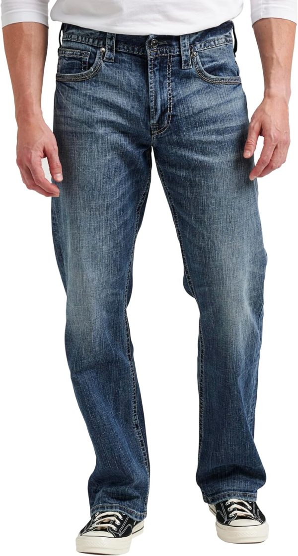 Men's  Relaxed Fit Straight Leg Jeans
